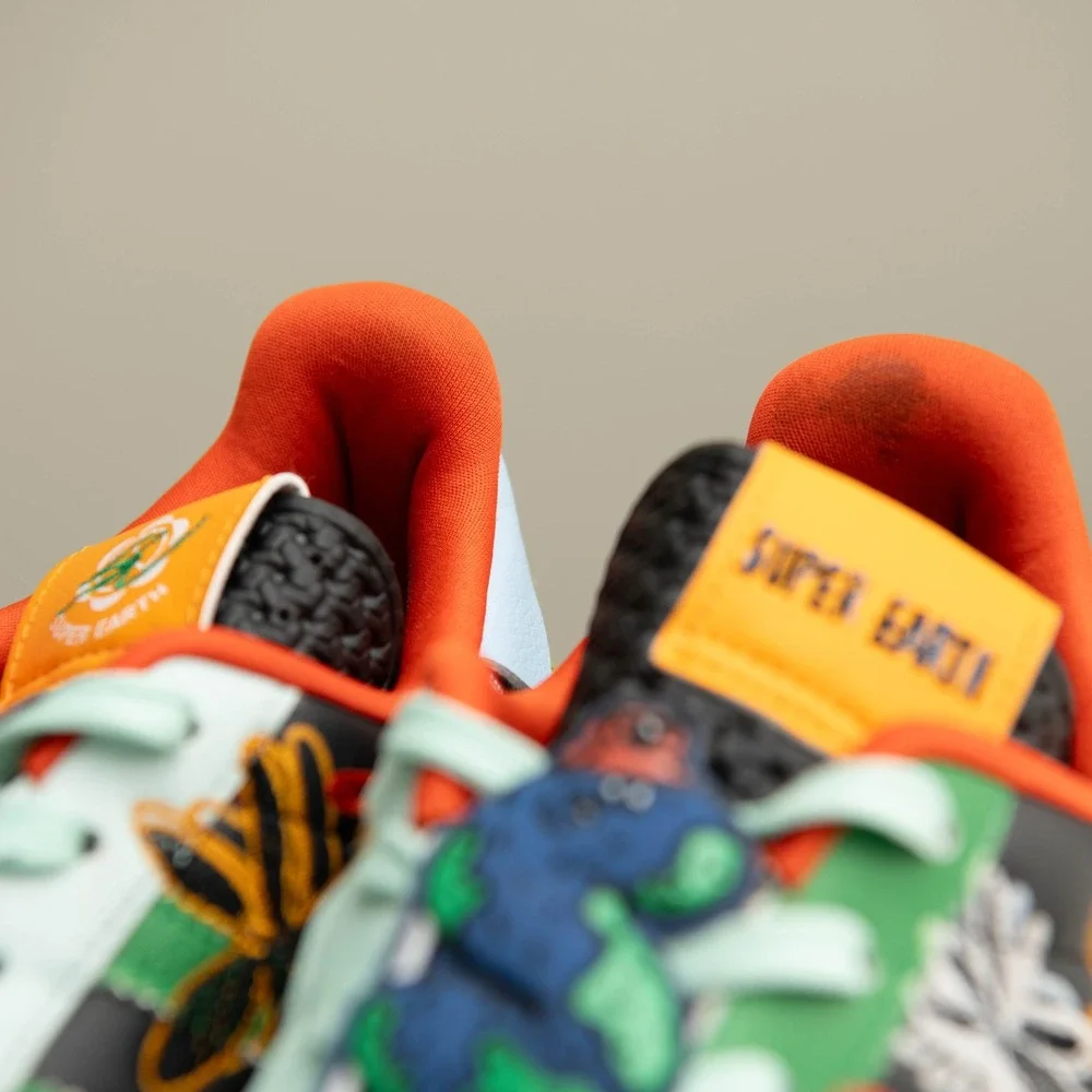 Adidas Super Earth M8.5 Superstar Artistic Streetware Pop Art Colorful Limited‎